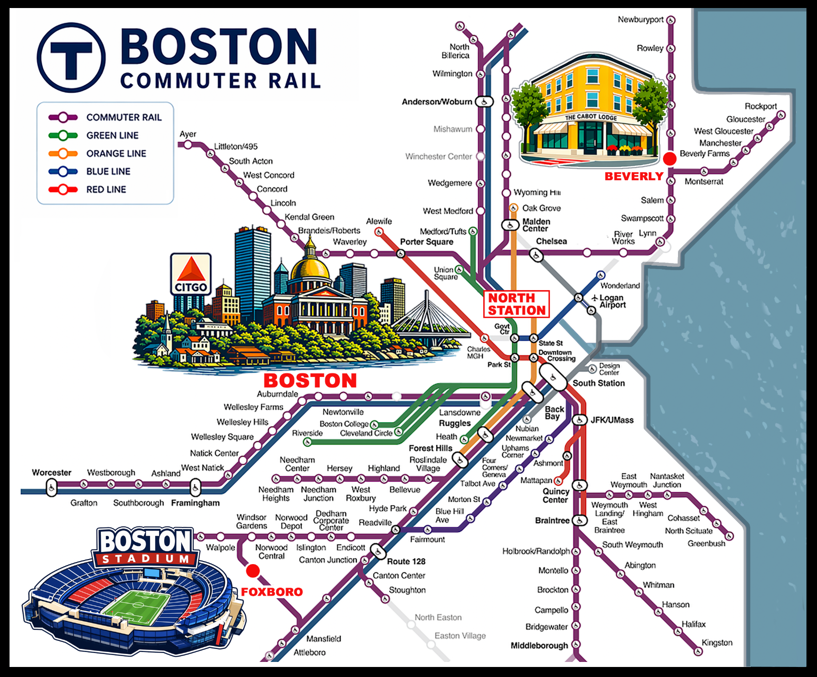 MBTA Map